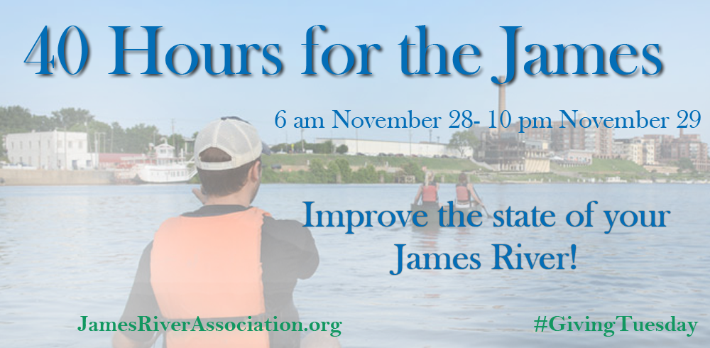 Improve the state of your James River!