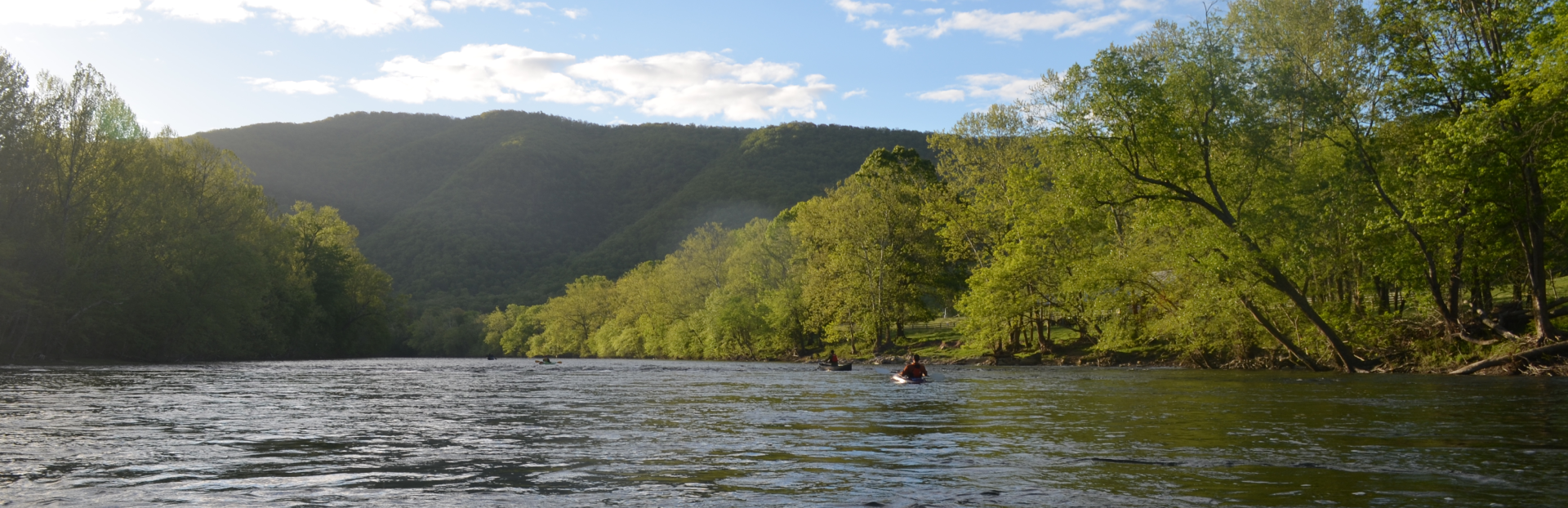 Paddling the Upper James