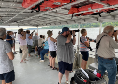 Atlantic Sturgeon Watching trips bring spectators from across the James River Watershed