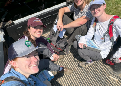 Riparian Stewards learn valuable skills to support our riparian buffers.