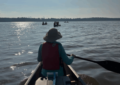 We offer paddling opportunities for students of all levels.