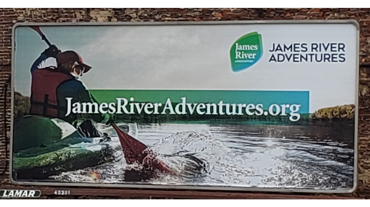 James River Adventures Billboard