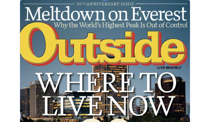 Outside Magazine Names Richmond Best River Town