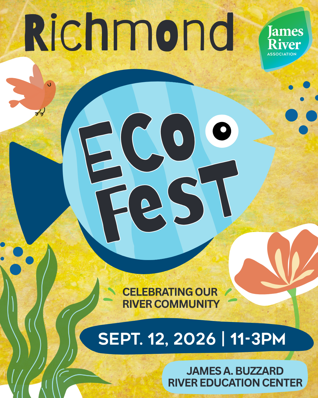 Instagram Post James River EcoFest Flier